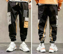 Load image into Gallery viewer, Streetwear Men's Multi Pockets Cargo Harem Pants Hip Hop Casual Male Track Pants Joggers Trousers Fashion Harajuku Men Pants
