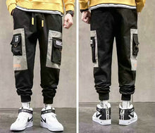 Load image into Gallery viewer, Streetwear Men's Multi Pockets Cargo Harem Pants Hip Hop Casual Male Track Pants Joggers Trousers Fashion Harajuku Men Pants
