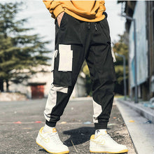 Load image into Gallery viewer, Streetwear Men's Multi Pockets Cargo Harem Pants Hip Hop Casual Male Track Pants Joggers Trousers Fashion Harajuku Men Pants
